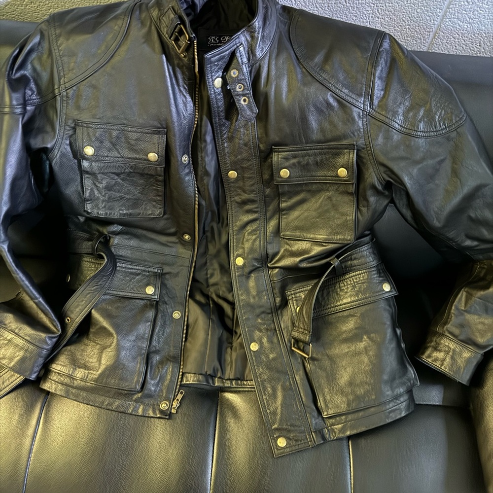 Leather jacket (Will Smith,lm legend brand)